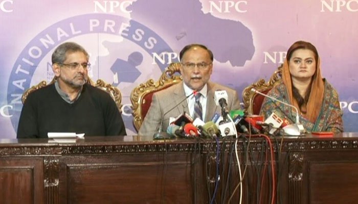 PML-N leaders declare PTI-led govt as ‘master of u-turns’