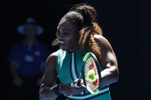 Serena motors into fourth round in Melbourne