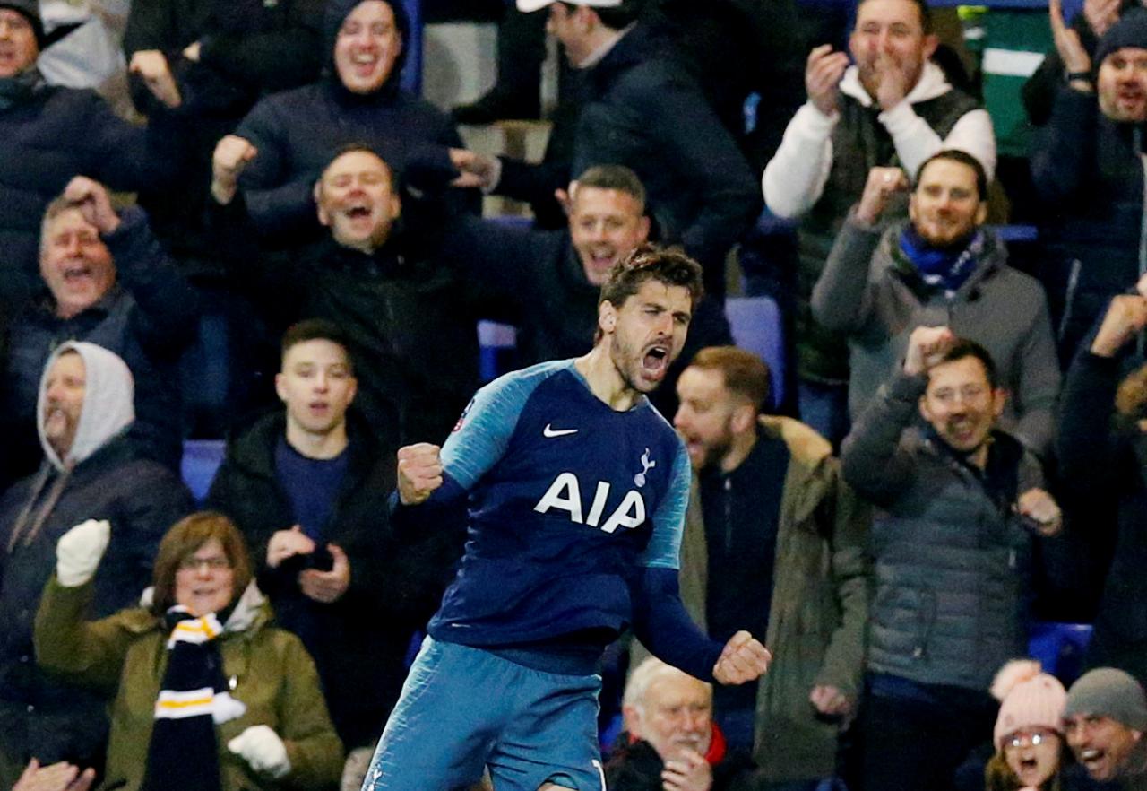Footballer Llorente hat-trick helps Spurs crush Tranmere 7-0 in Cup