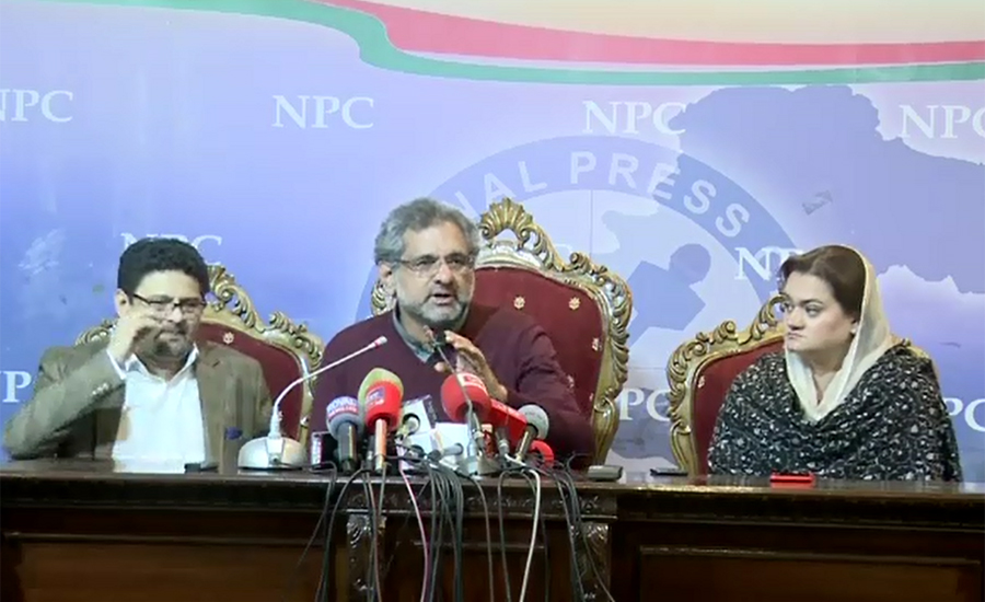 Shahid Khaqan Abbasi says govt has totally failed during five months