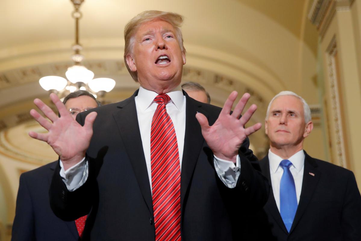 Trump storms out of talks on shutdown, bemoans 'total waste of time'