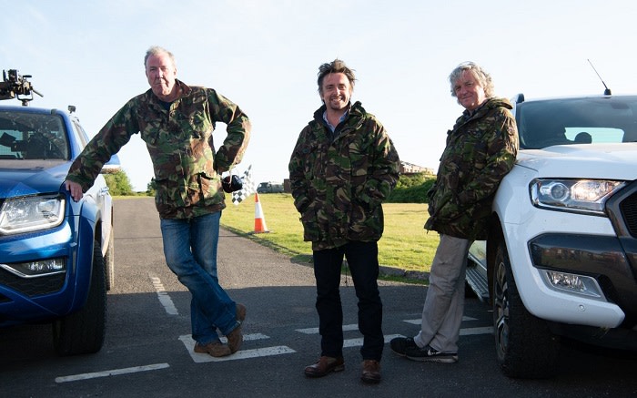 Fast cars and rickety bridges as "The Grand Tour" returns