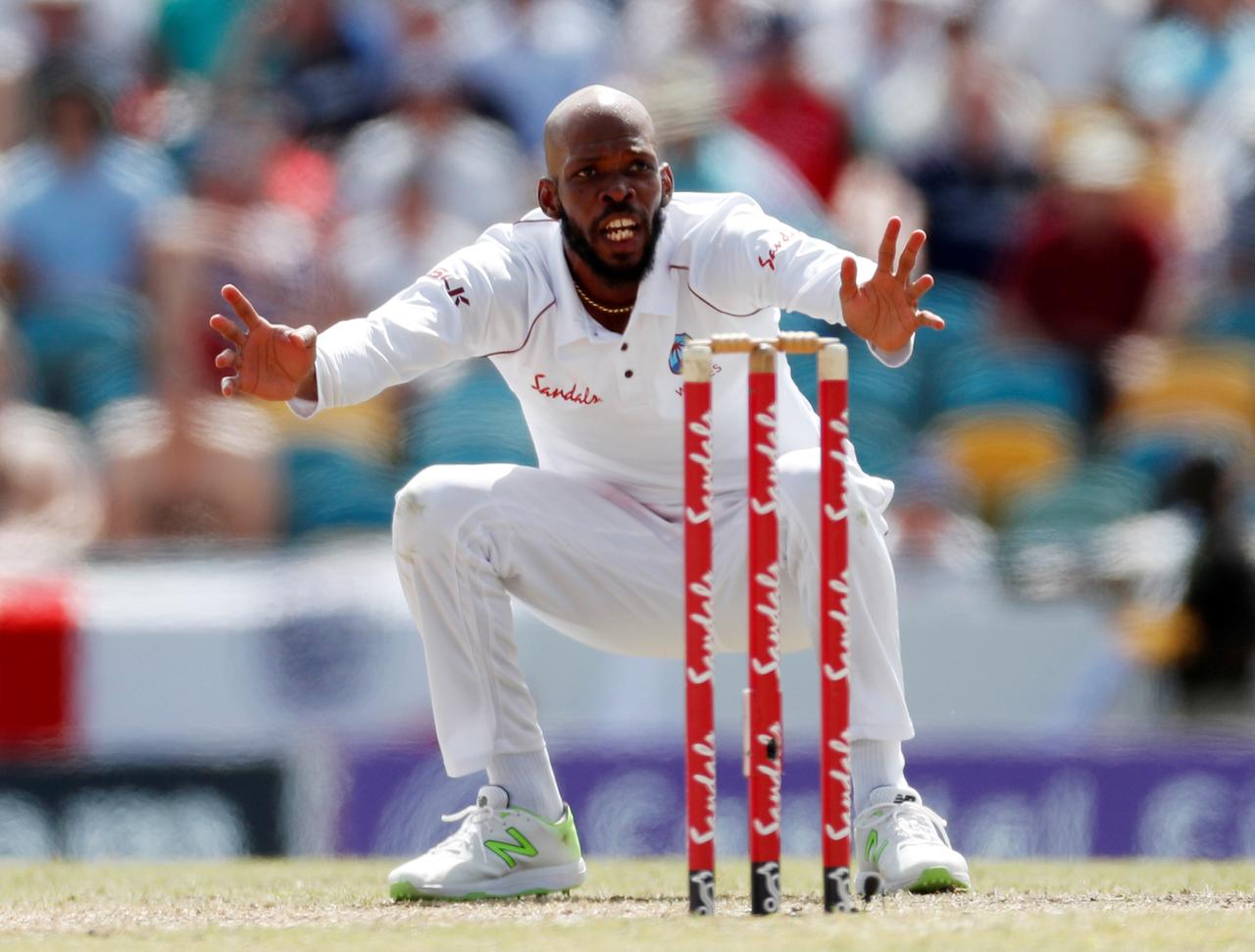 Unlikely hero Chase joins elite list of Windies' bowlers