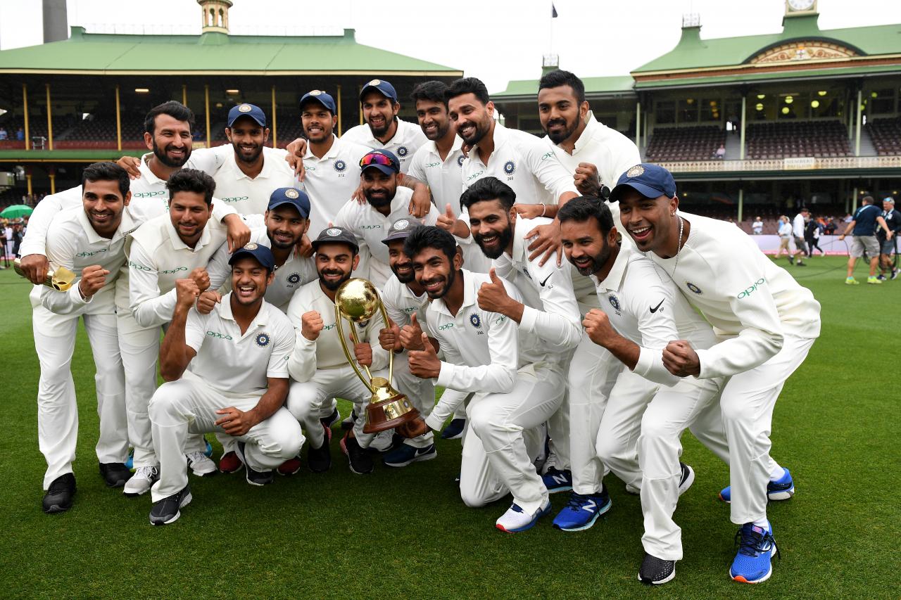 India end 71-year drought after soggy draw against Australia