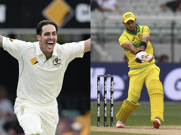 Maxwell the captain of Mitchell Johnson's World Cup squad