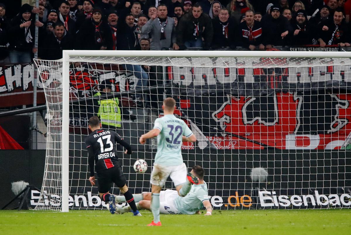 Bayern stunned by Leverkusen's 3-1 comeback win