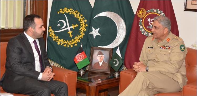 Afghan envoy calls on COAS Gen Bajwa