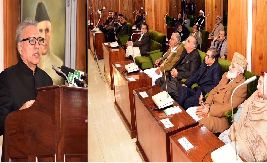 Each Indian from Nehru to Modi hatched conspiracy: President Dr Arif Alvi
