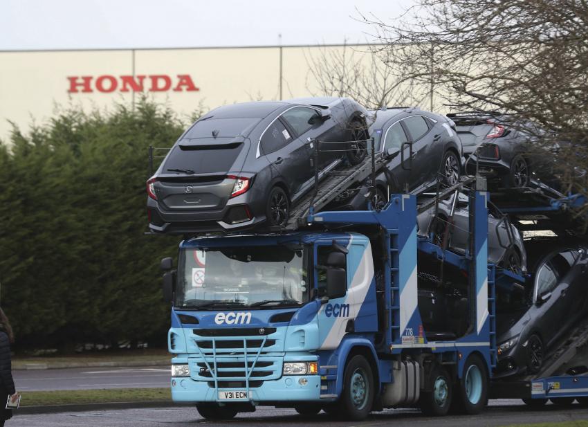 Honda to close UK car plant with the loss of 3,500 jobs