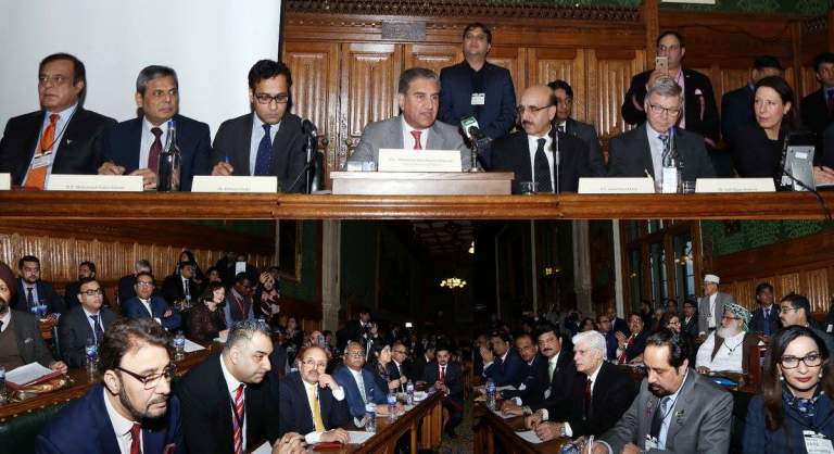 London conference passes resolution to express solidarity with Kashmiris