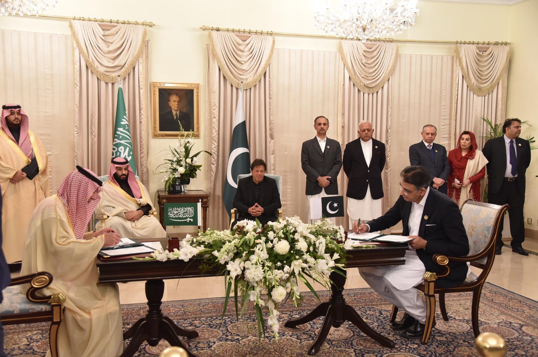Pakistan, Saudi Arabia sign MoUs in different sectors