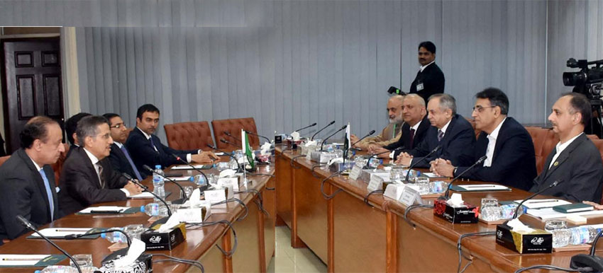 Asad Umar meets Saudi delegation, views exchanged on big investment