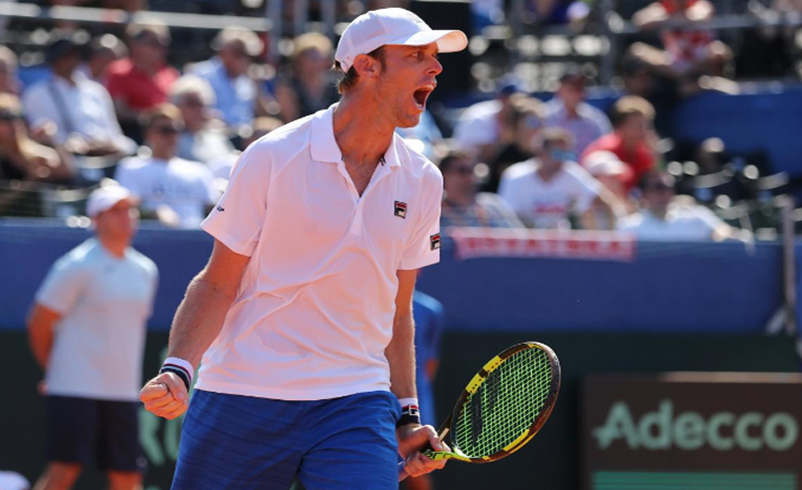 Querrey downs Harris to advance at New York Open