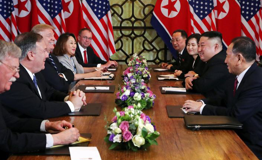 Trump says he walked from deal with Kim over sanction demands
