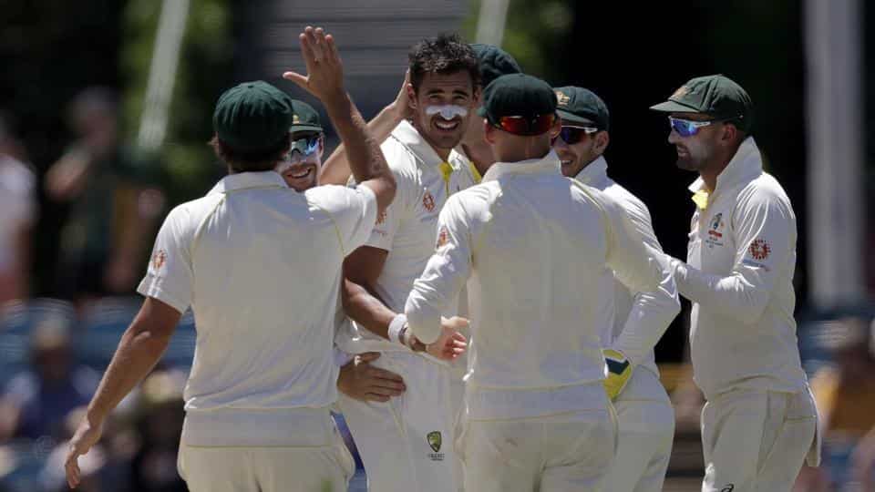 Starc takes five as Australia bundle out Sri Lanka for 215
