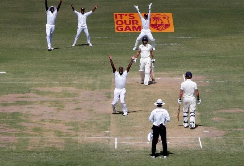 England dismissed for 187 in first innings against West Indies