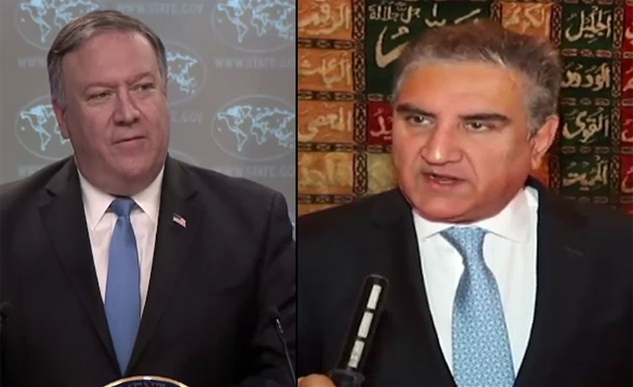 India jeopardizing peace in South Asia; Qureshi tells Pompeo