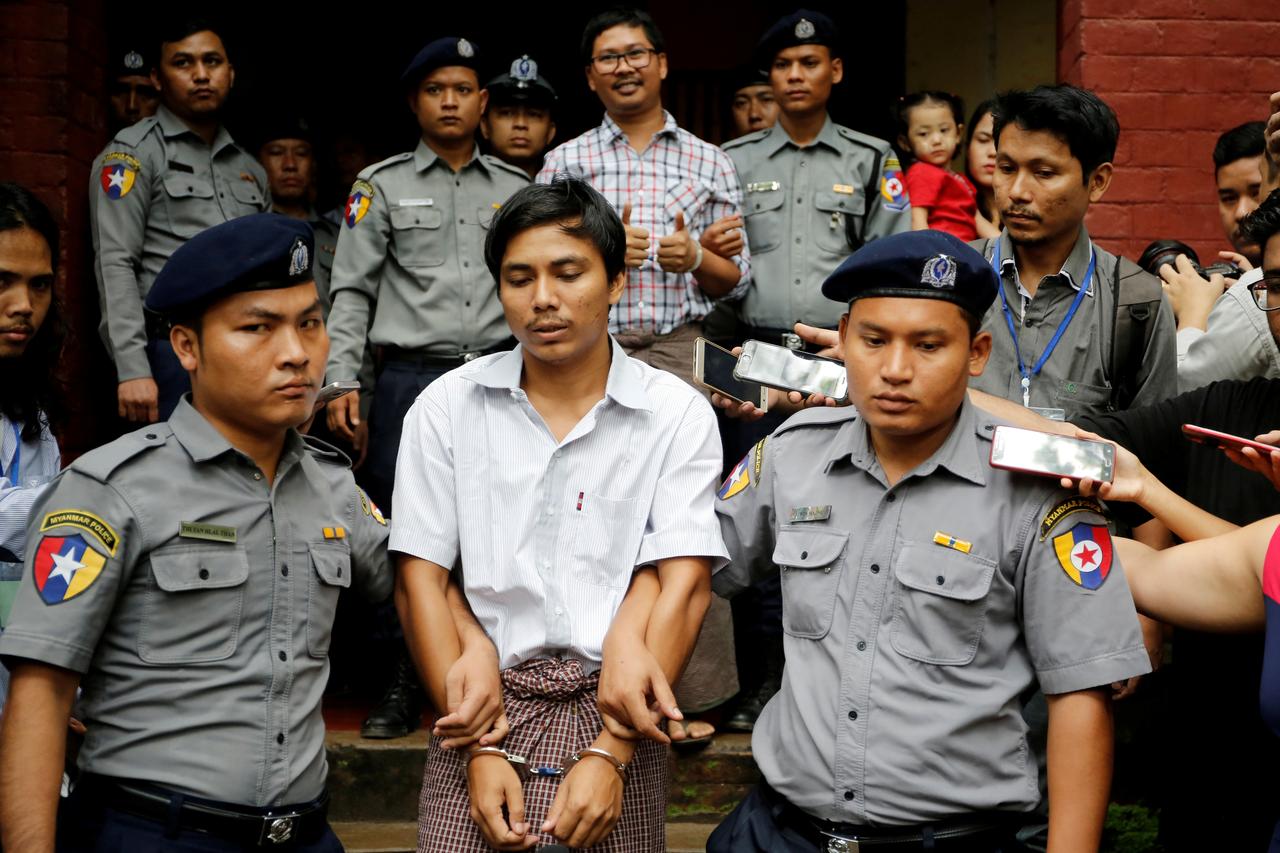Jailed Reuters journalists appeal to Myanmar's top court