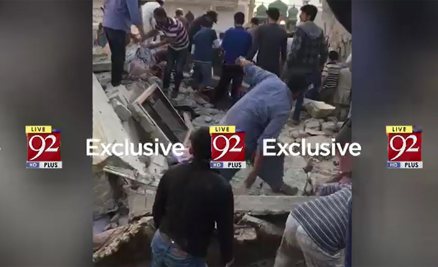 Two die as three-storey building collapses in Karachi