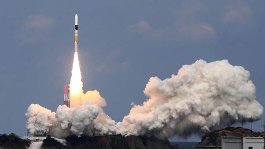 Japanese space probe touches down on asteroid to collect samples