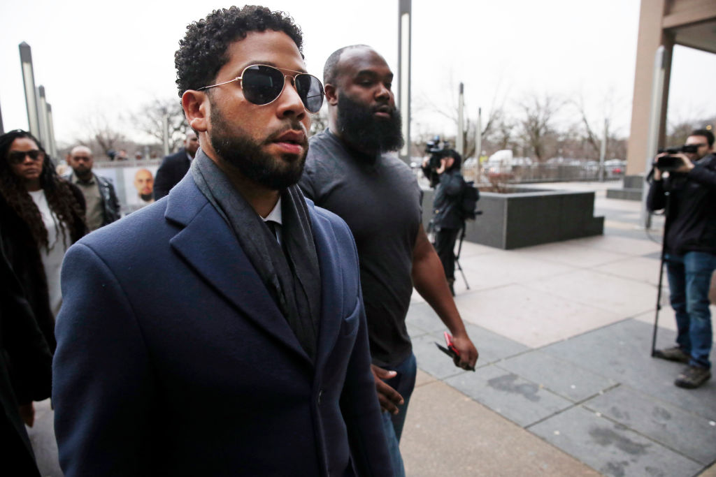 Empire actor Smollett pleads not guilty to lying about Chicago attack