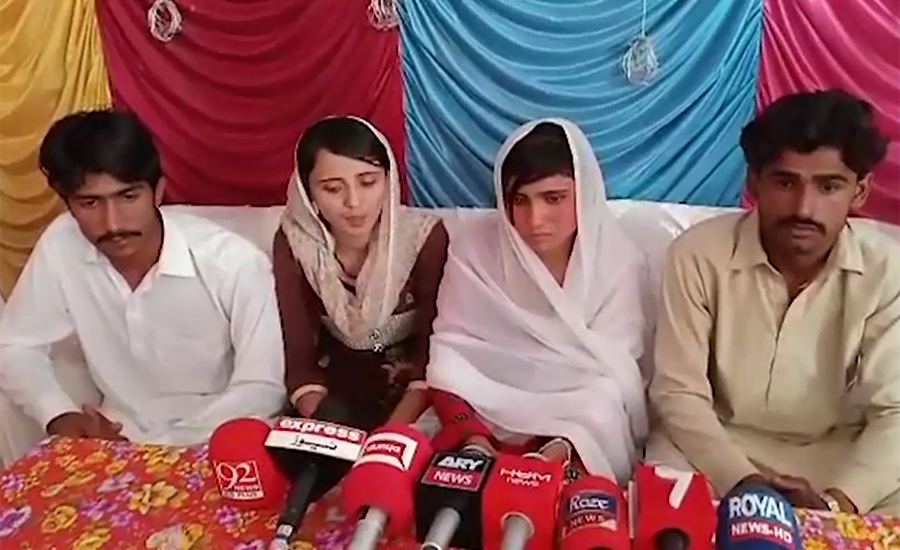 Two kidnapped sisters, their husbands move IHC against propaganda