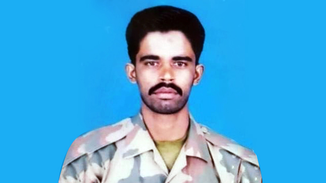 Martyred soldier Naik Khuram laid to rest with full military honours