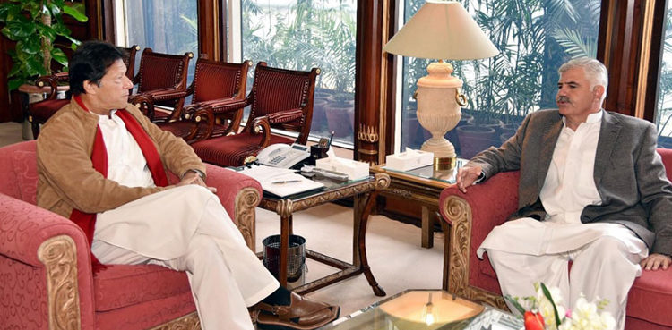 Imran Khan, KP CM discuss overall situation
