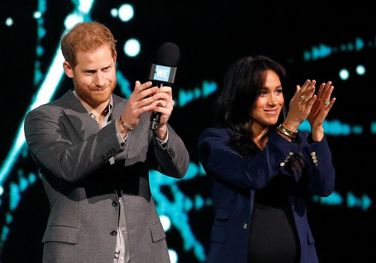 Prince Harry mingles with UK celebrities at social change event