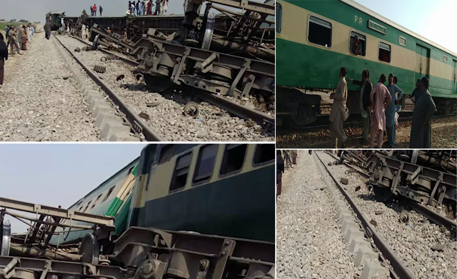 Five bogies of Jaffar Express derailed as railway track blown up