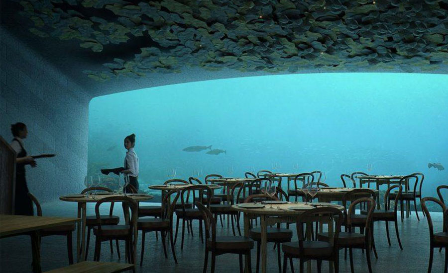 Going 'Under': Europe's first underwater restaurant opens in Norway