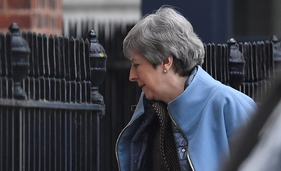 May seeks Brexit delay after third vote on her deal is derailed