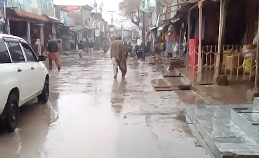 Rain, snowfall continue to lash several cities in Balochistan