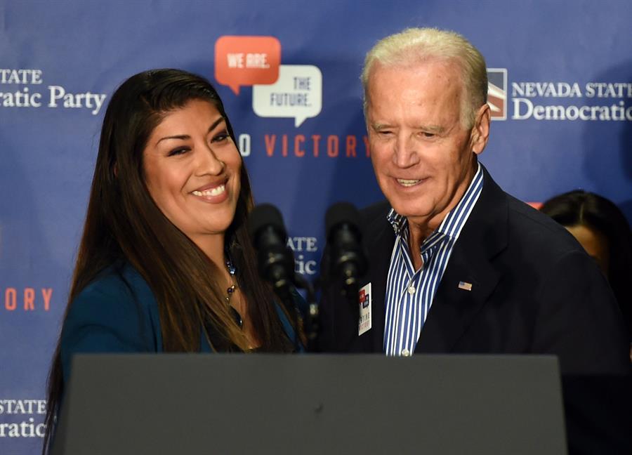 Second woman says ex-VP Biden touched her inappropriately