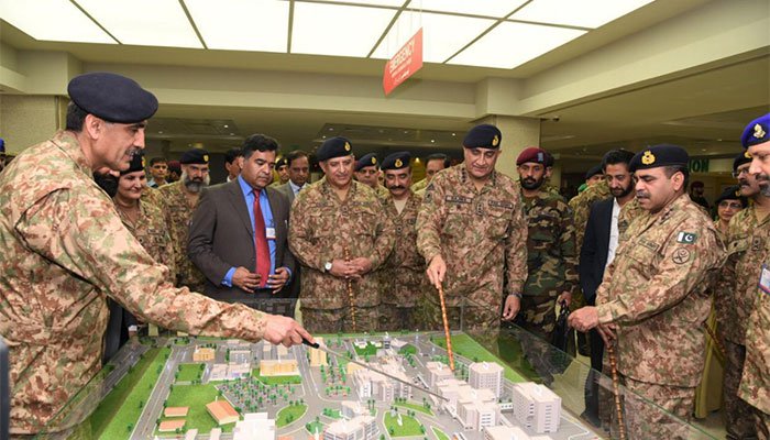 Army chief inaugurates new blocks at CMH Rawalpindi