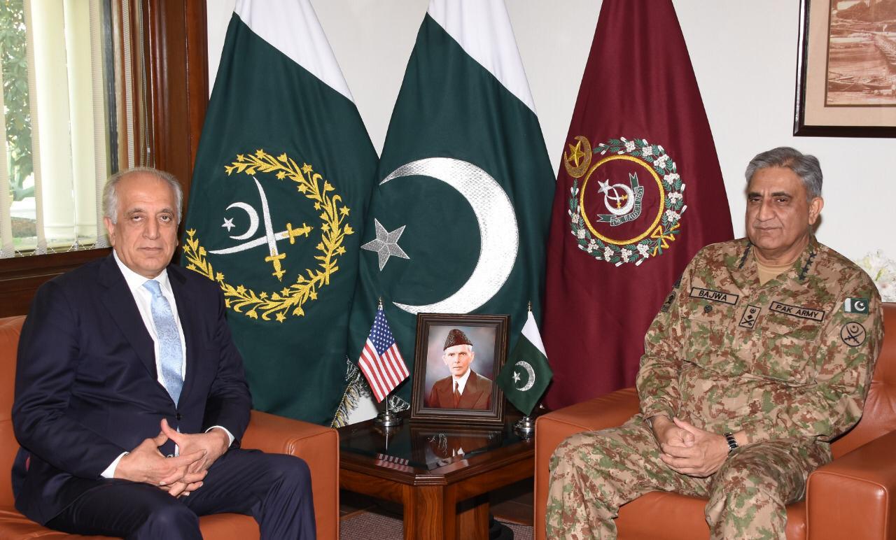 US envoy, COAS discuss Afghan reconciliation process