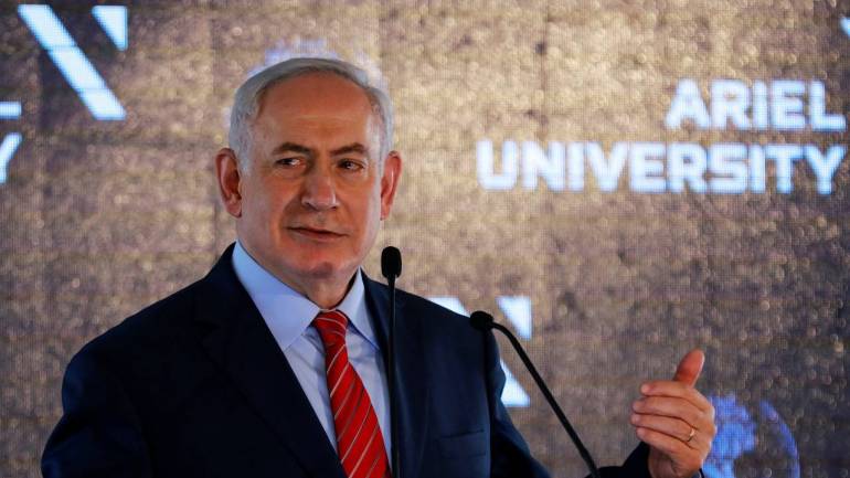 Plans to annex settlements in West Bank if reelected: Israeli PM