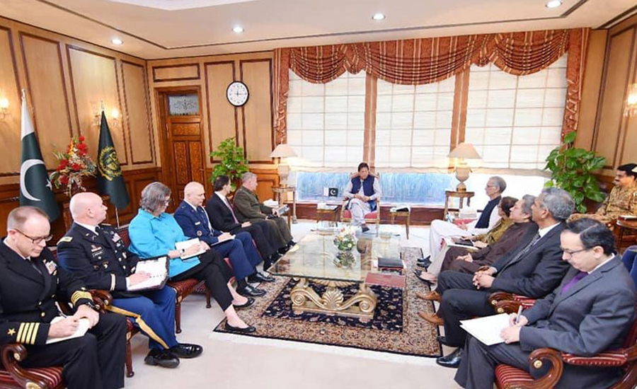 Commander US CENTCOM Gen Mackenzie calls on PM Imran Khan