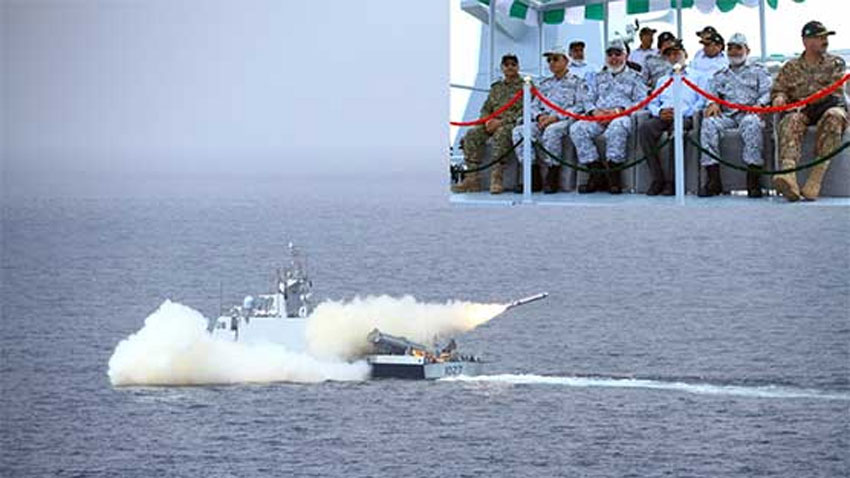 Pakistan Navy successfully test fires indigenous cruise missile