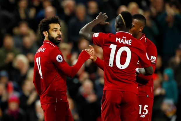 Salah and Mane send Liverpool top - for now