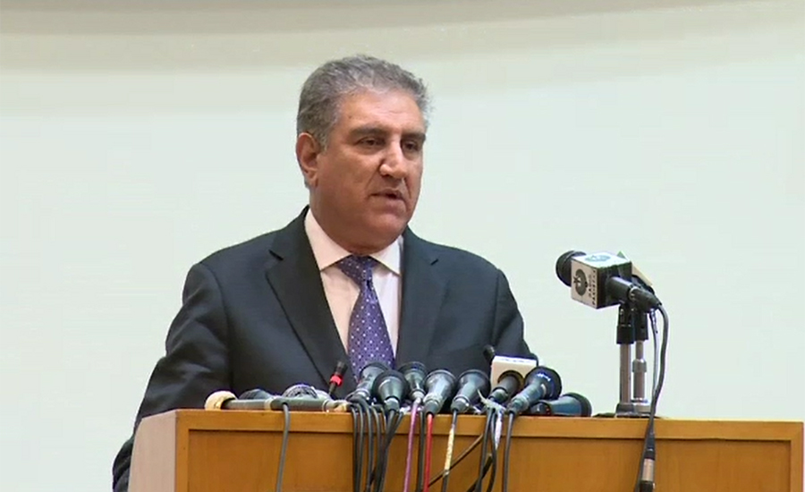 Ready to hold talks with any govt in India, says FM Qureshi