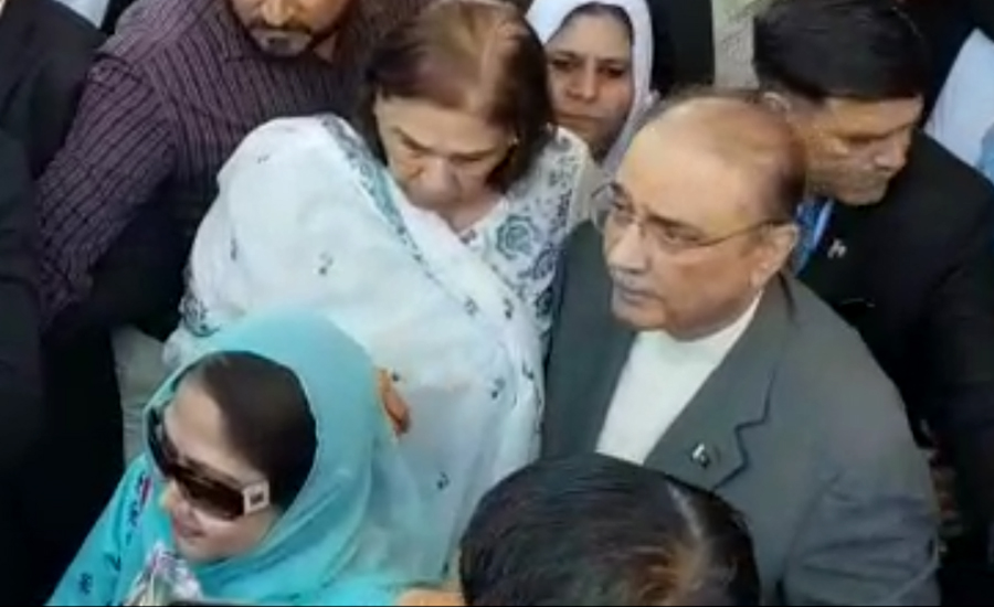 Asif Zardari, Faryal Talpur’s interim bails extended till April 29