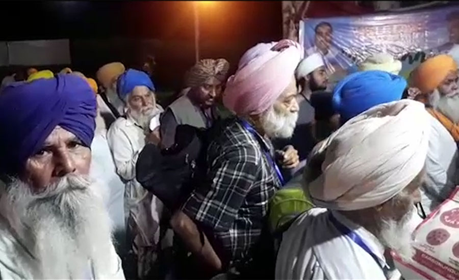 Sikh yatrees reach Lahore to participate in Baisakhi Mela