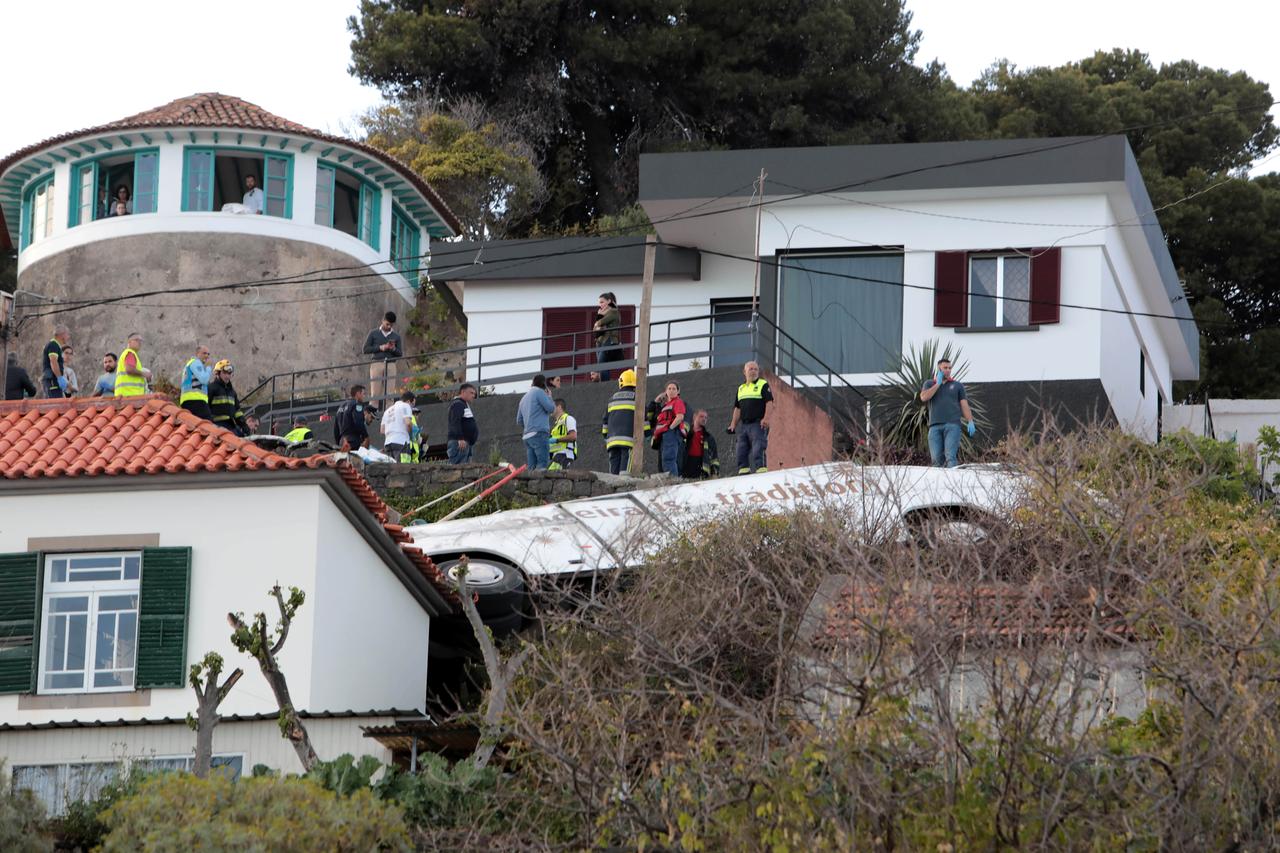 At least 29 killed in Madeira when tourist bus veers off the road