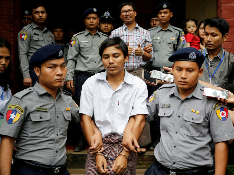 Myanmar's top court rejects final appeal by jailed Reuters journalists