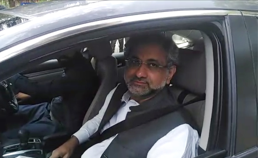LNG scandal: Abbasi appears before NAB for brief hearing