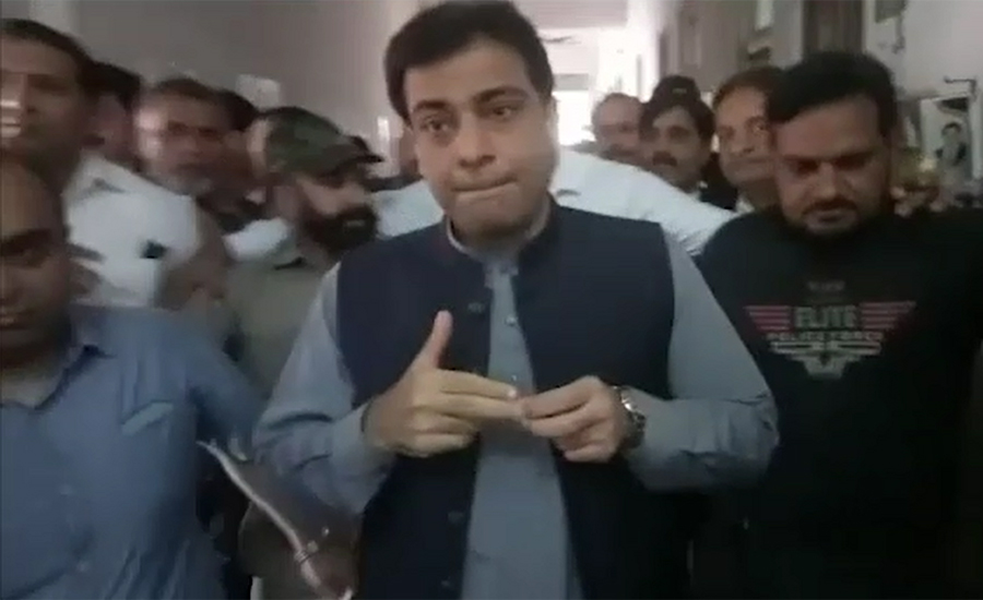 LHC bench recuses from hearing bail plea as Hamza expresses mistrust