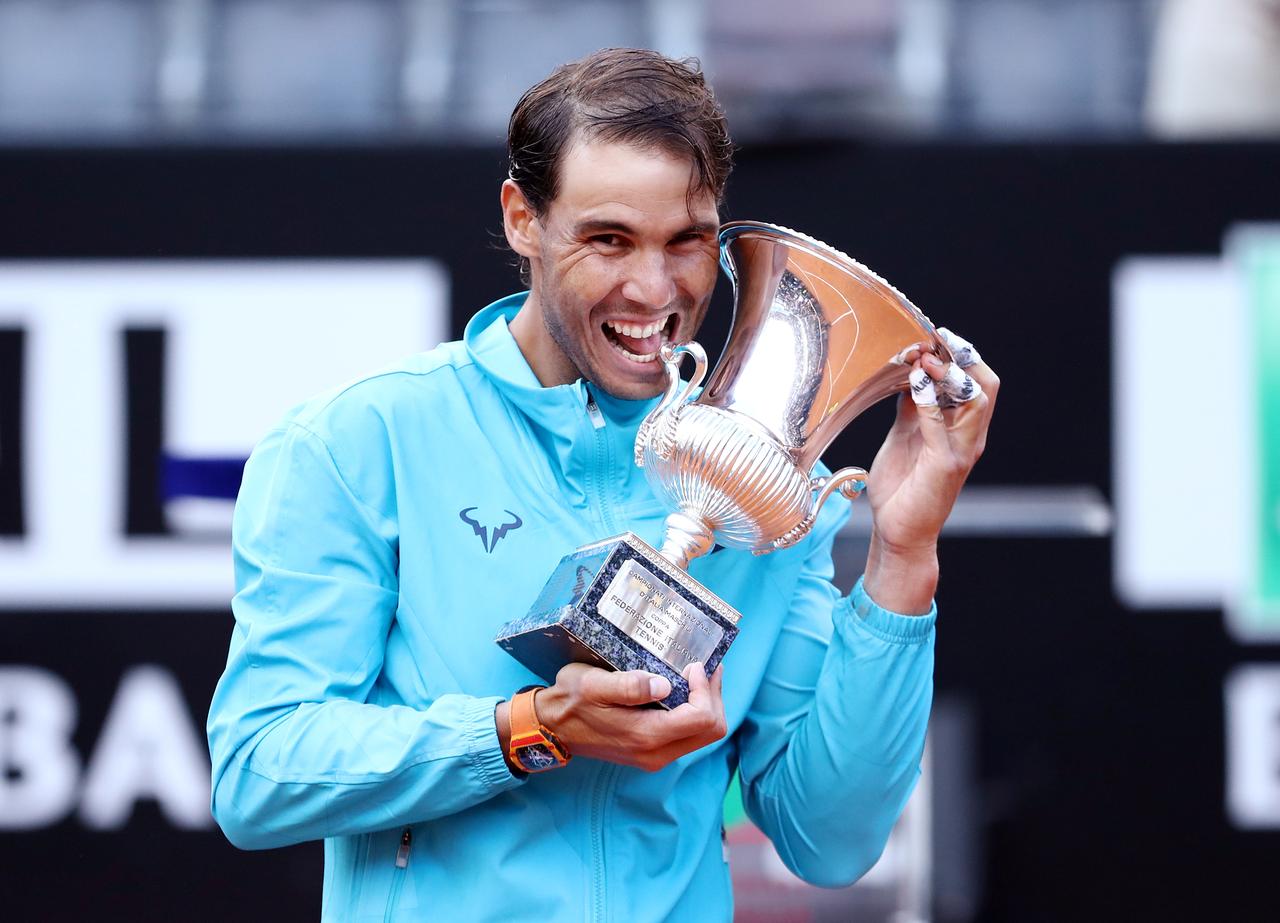 Imperious Nadal blows away Djokovic to land ninth Rome title