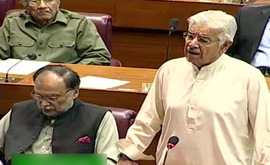NAB controversy created by government: Khawaja Asif