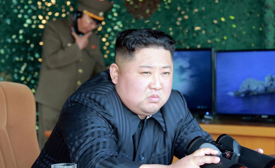 North Korean leader Kim oversaw testing of multiple rocket launchers